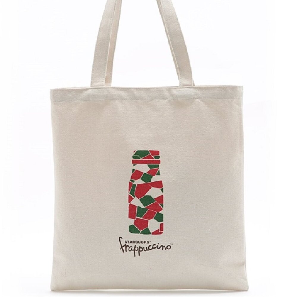 Starbucks Frappuccino Christmas Tote Bag